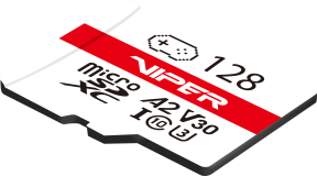 Patriot 128GB Viper Gaming Series V30 A2 Micro SD Hafıza Kartı (PV128GGM32MCX)