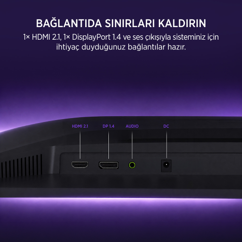 James Donkey Velor Q50 27″ 165Hz 1Ms GTG Fast IPS QHD 2K Gaming Monitör (Ölü Pikselde Anında Değişim)