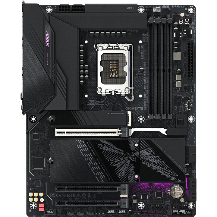 Gigabyte Z890 AORUS ELITE WIFI7 PLUS 1851 DDR5 9466+ (OC) MHz ATX Gaming (Oyuncu) Anakart