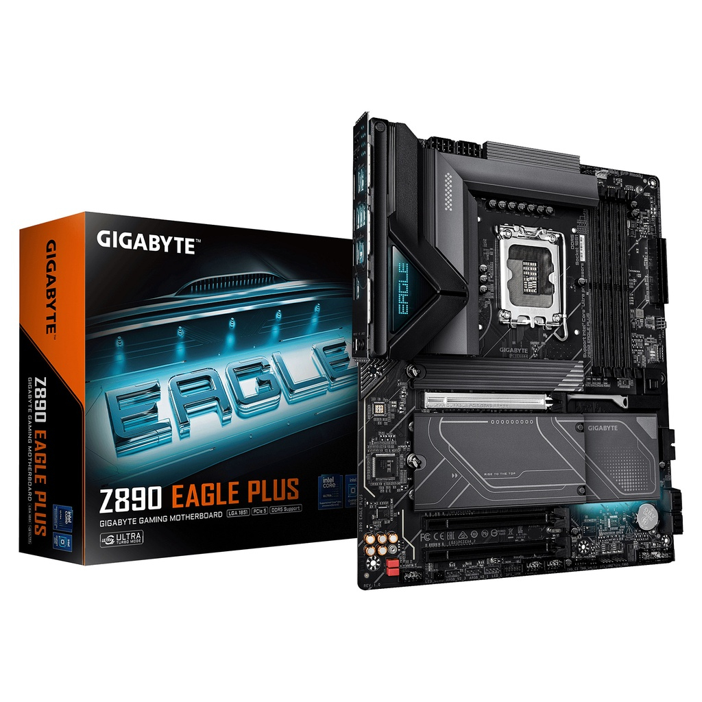 Gigabyte Z890 EAGLE PLUS 1851 DDR5 9466+ (OC) MHz ATX Gaming (Oyuncu) Anakart