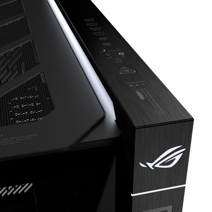 ASUS ROG Cronox GR801 ARGB USB 3.2 Temperli Cam Full Tower Gaming (Oyuncu) Kasa