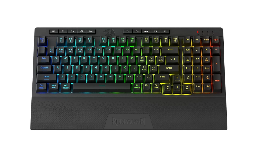 Redragon K515 Pro Shiva RGB Kablosuz Membranlı Smooth Lineer Switch Türkçe Oyuncu Klavyesi