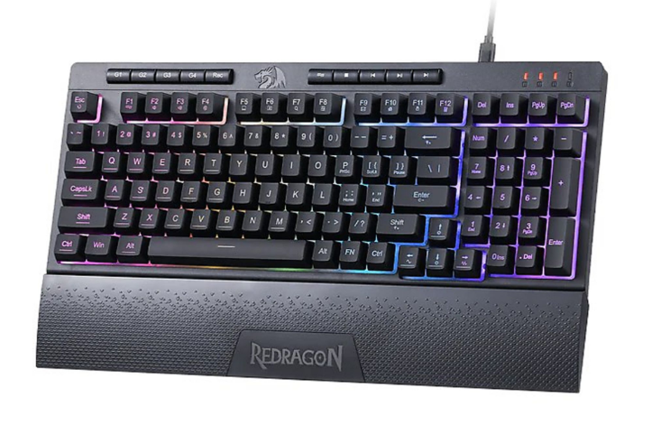 Redragon K515 Pro Shiva RGB Kablosuz Membranlı Smooth Lineer Switch Türkçe Oyuncu Klavyesi
