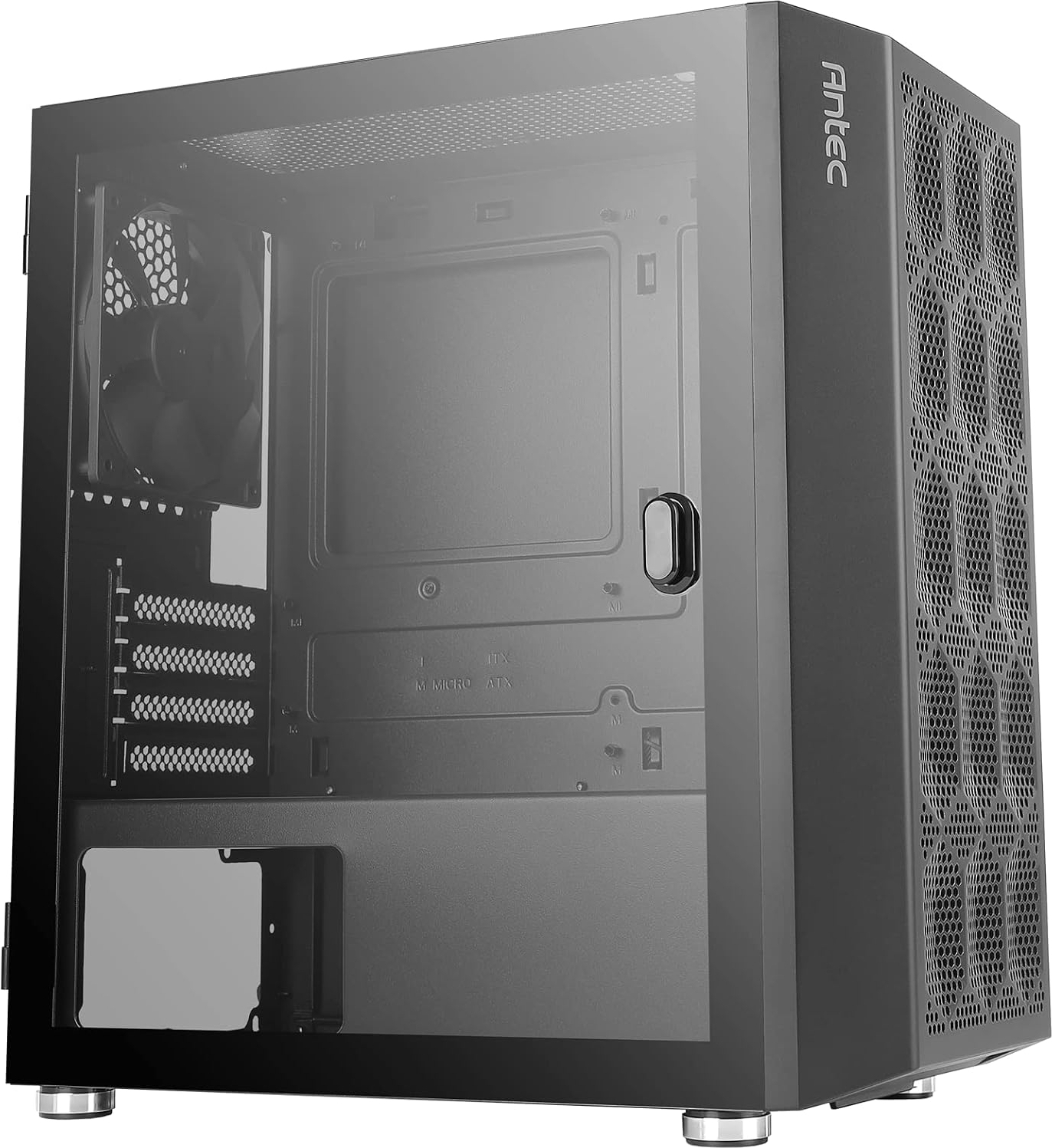 Antec NX200M Micro ATX Mini Tower Siyah Gaming (Oyuncu) Kasa
