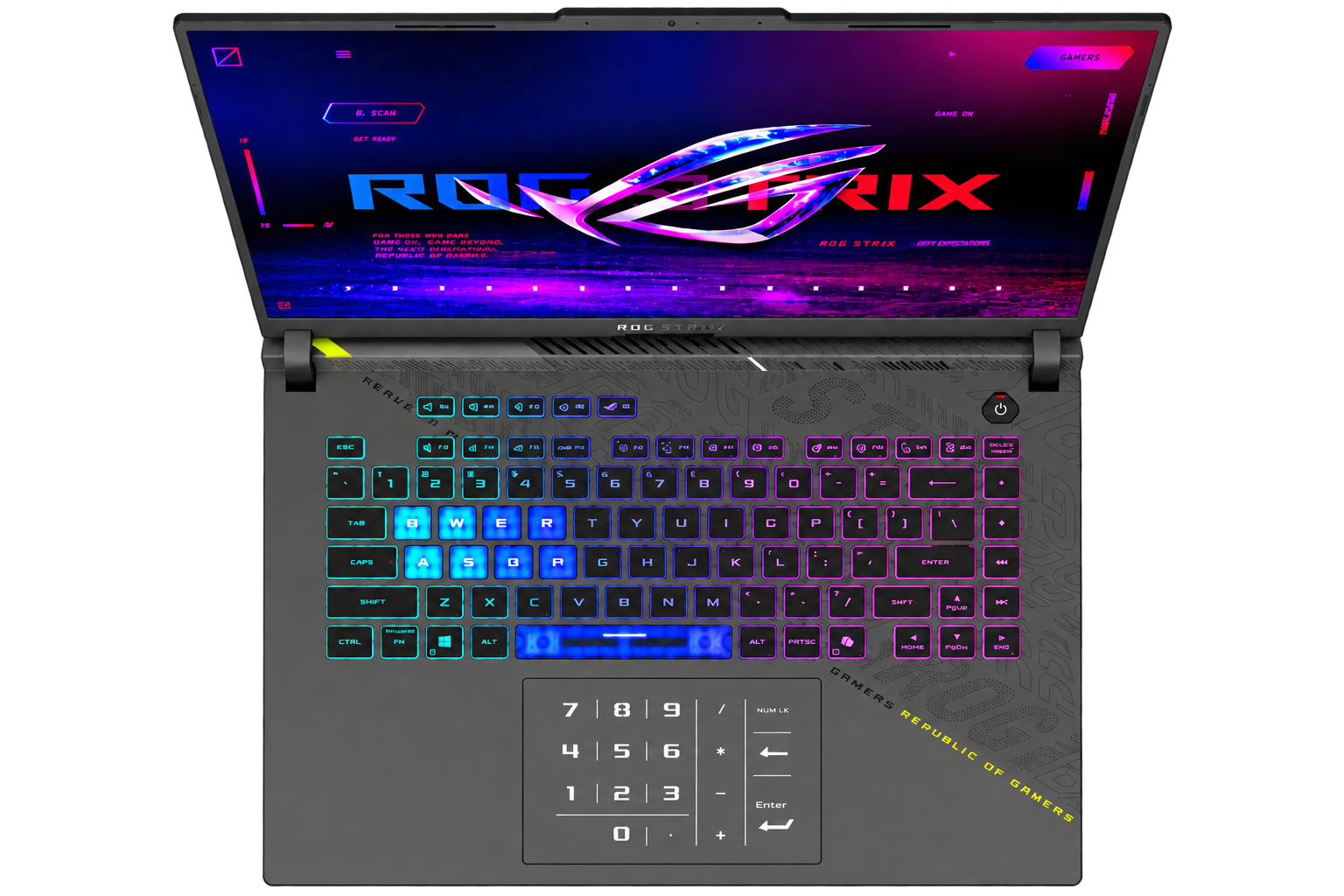 ASUS ROG STRIX G16 G614PP-RV218 RYZEN 9 8940HX 16GB 1TB SSD RTX5070 8GB 16.0″ WUXGA 165Hz FREEDOS GAMING NOTEBOOK