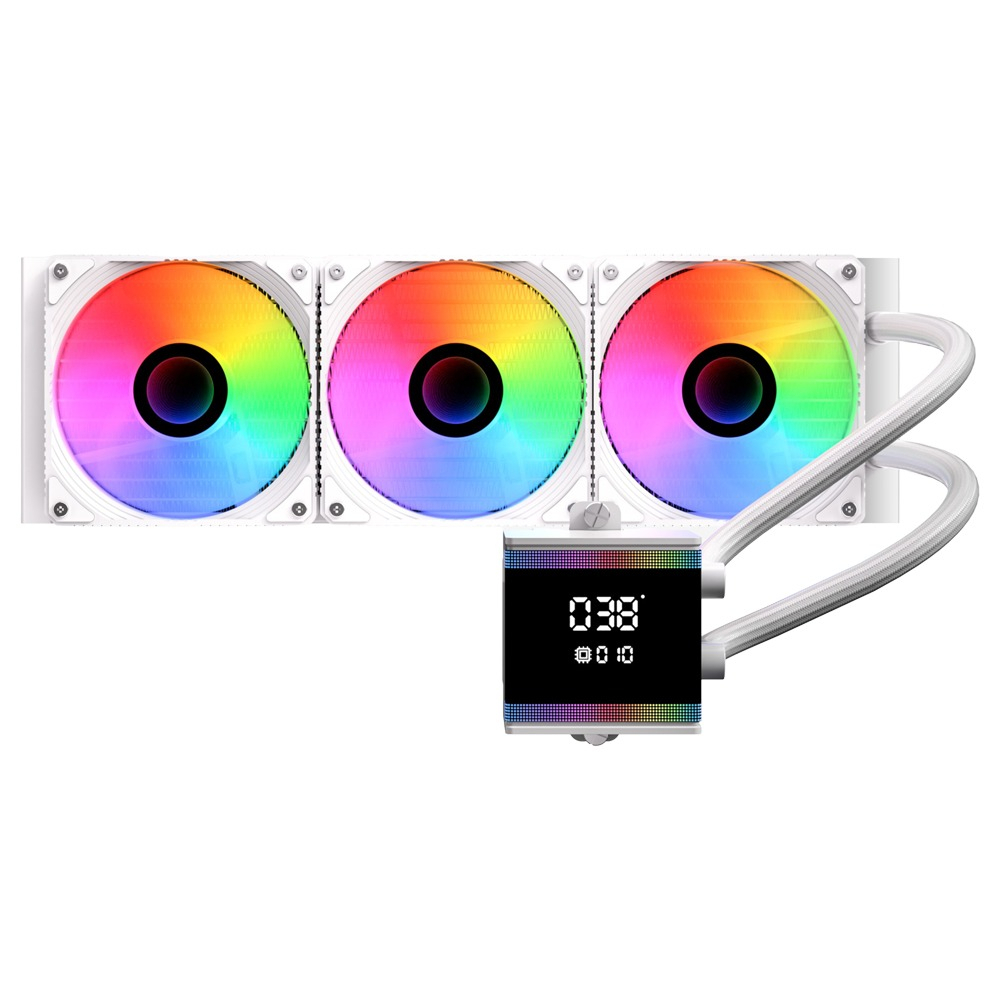 Bitfenix S7 DIGITAL 360 Beyaz ARGB 360mm İşlemci Sıvı Soğutucu 
