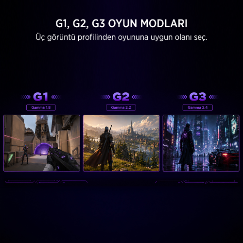 James Donkey Revon R60 24″ 300Hz 0.5Ms Fast IPS Gaming Monitör (Ölü Pikselde Anında Değişim)