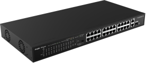 RUIJIE REYEE RG-ES126S-P 24 Port 10/100Mbps 2 Port Gigabit 370W PoE+ Yönetilemez Switch