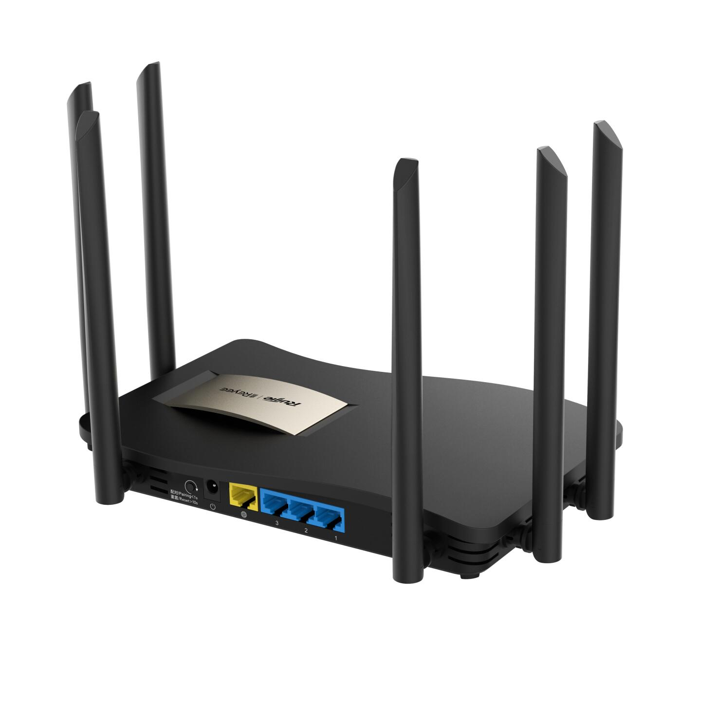RUIJIE REYEE RG-EW1200G PRO AC1300 1267Mbps Dual Band 4 Port Gigabit 6 Antenli Router