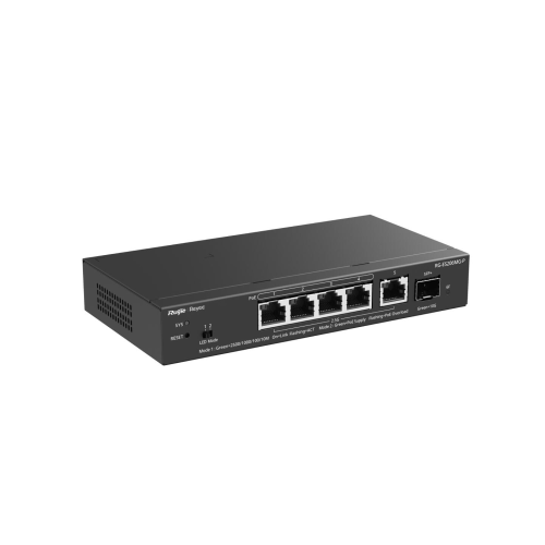 Ruijie Reyee RG-ES206MG-P 5 Port 2.5G 70W PoE+ 1x10G SFP+ Yönetilebilir Switch