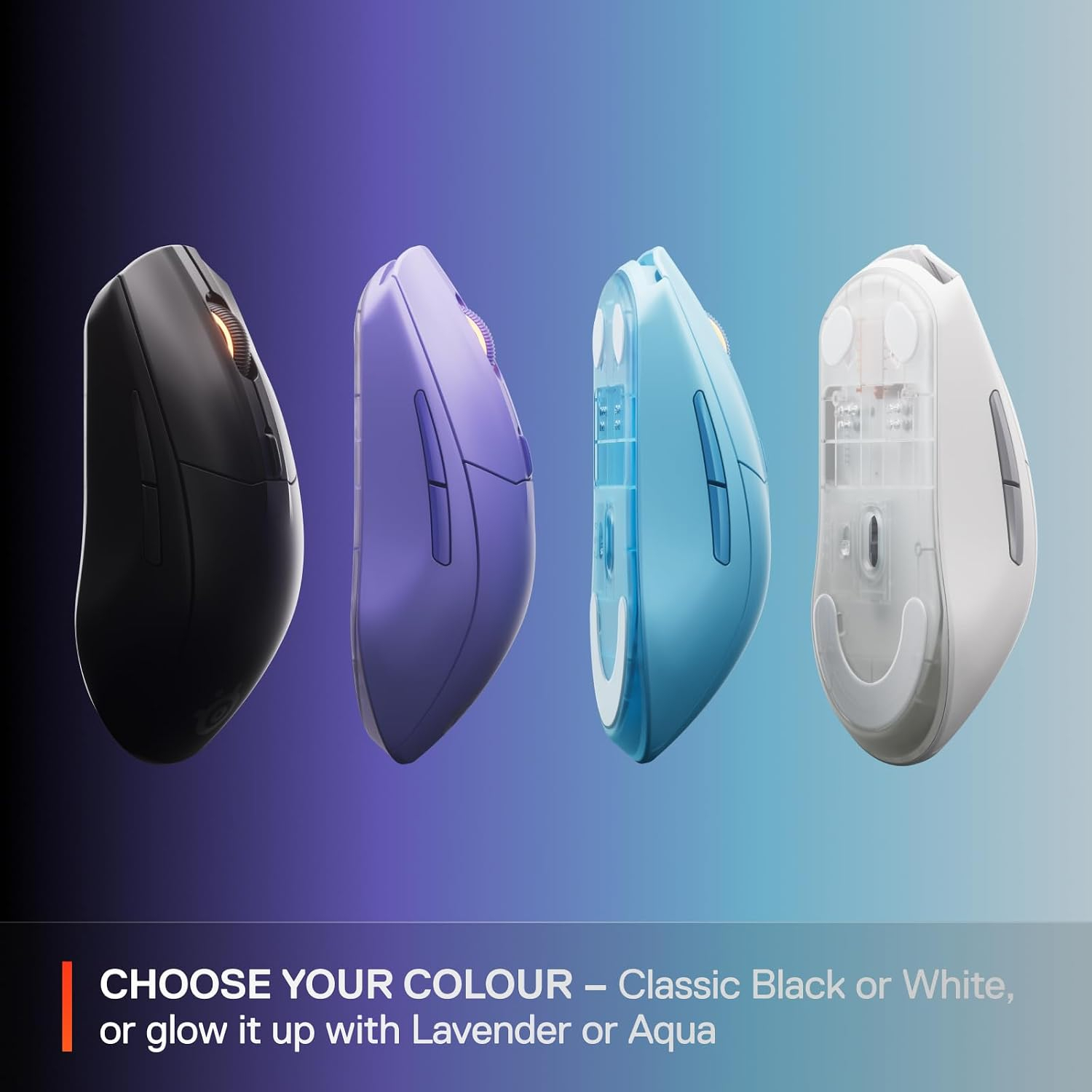 SteelSeries Rival 3 Gen 2 Kablosuz SSM62525 Lavender Gaming Mouse