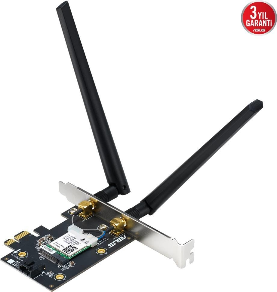 ASUS PCE-BE6500 WiFi7 PCI-E Bluetooth Kablosuz Adaptör 