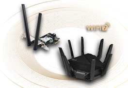 ASUS PCE-BE6500 WiFi7 PCI-E Bluetooth Kablosuz Adaptör 