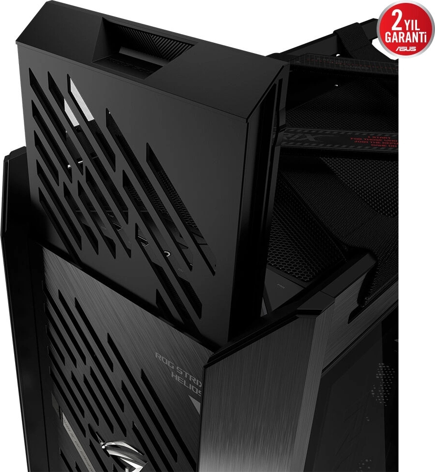 ASUS ROG STRIX HELIOS II GX601S 4x140mm Fan USB Type-C Temperli Cam Siyah E-ATX Mid-Tower Gaming Kasa