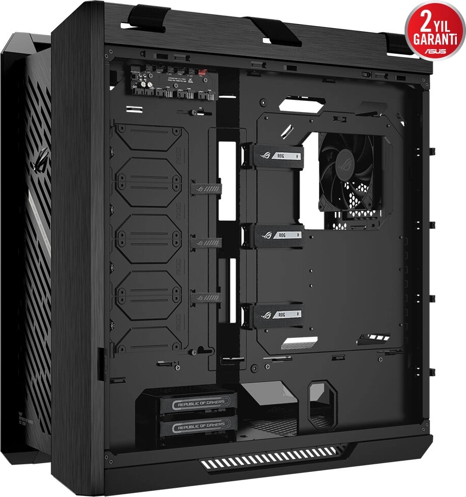 ASUS ROG STRIX HELIOS II GX601S 4x140mm Fan USB Type-C Temperli Cam Siyah E-ATX Mid-Tower Gaming Kasa