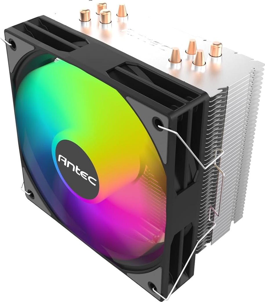 ANTEC A450 FRGB 120mm FRGB Fanlı LGA1700/1851/AM5 4xBakır 180W Borulu Hava Soğutma