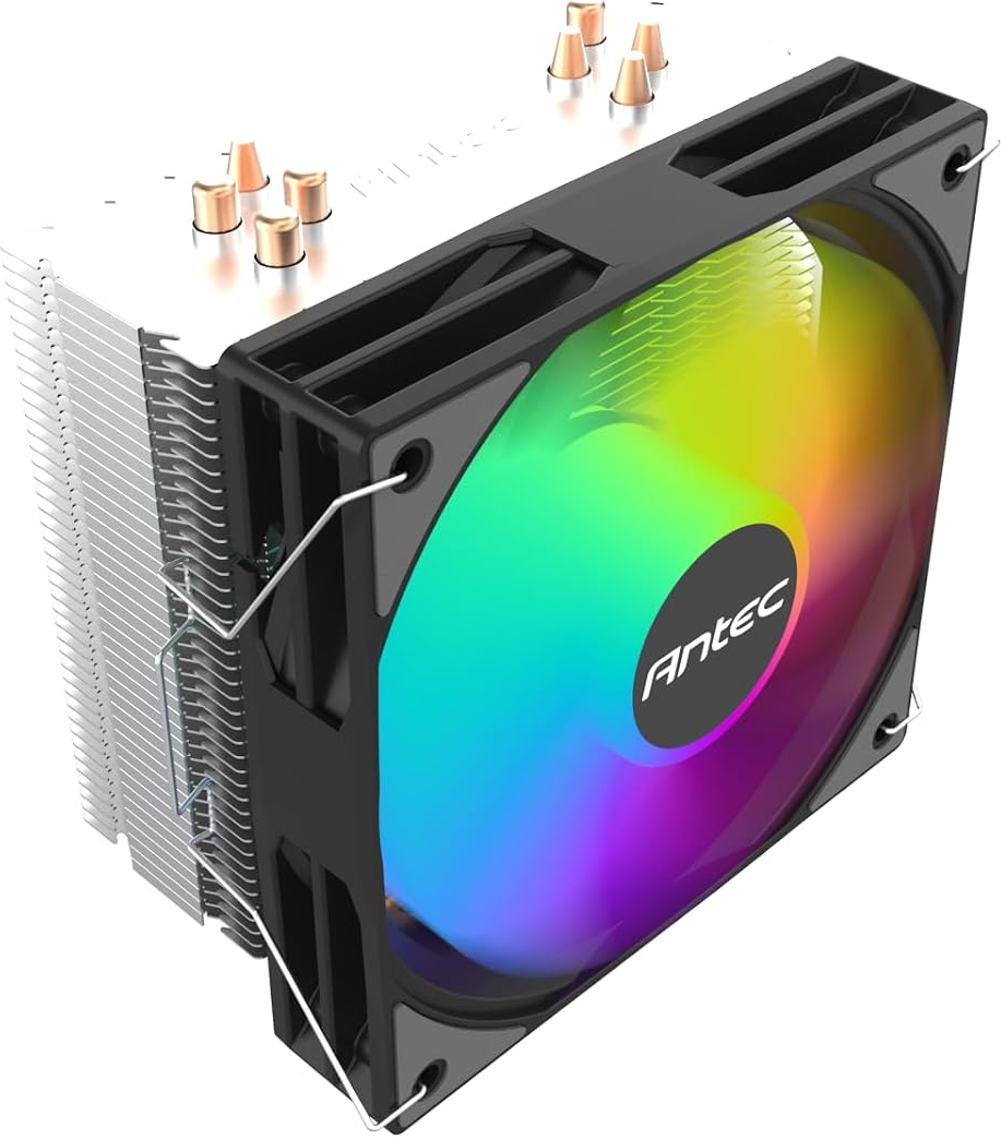 ANTEC A450 FRGB 120mm FRGB Fanlı LGA1700/1851/AM5 4xBakır 180W Borulu Hava Soğutma