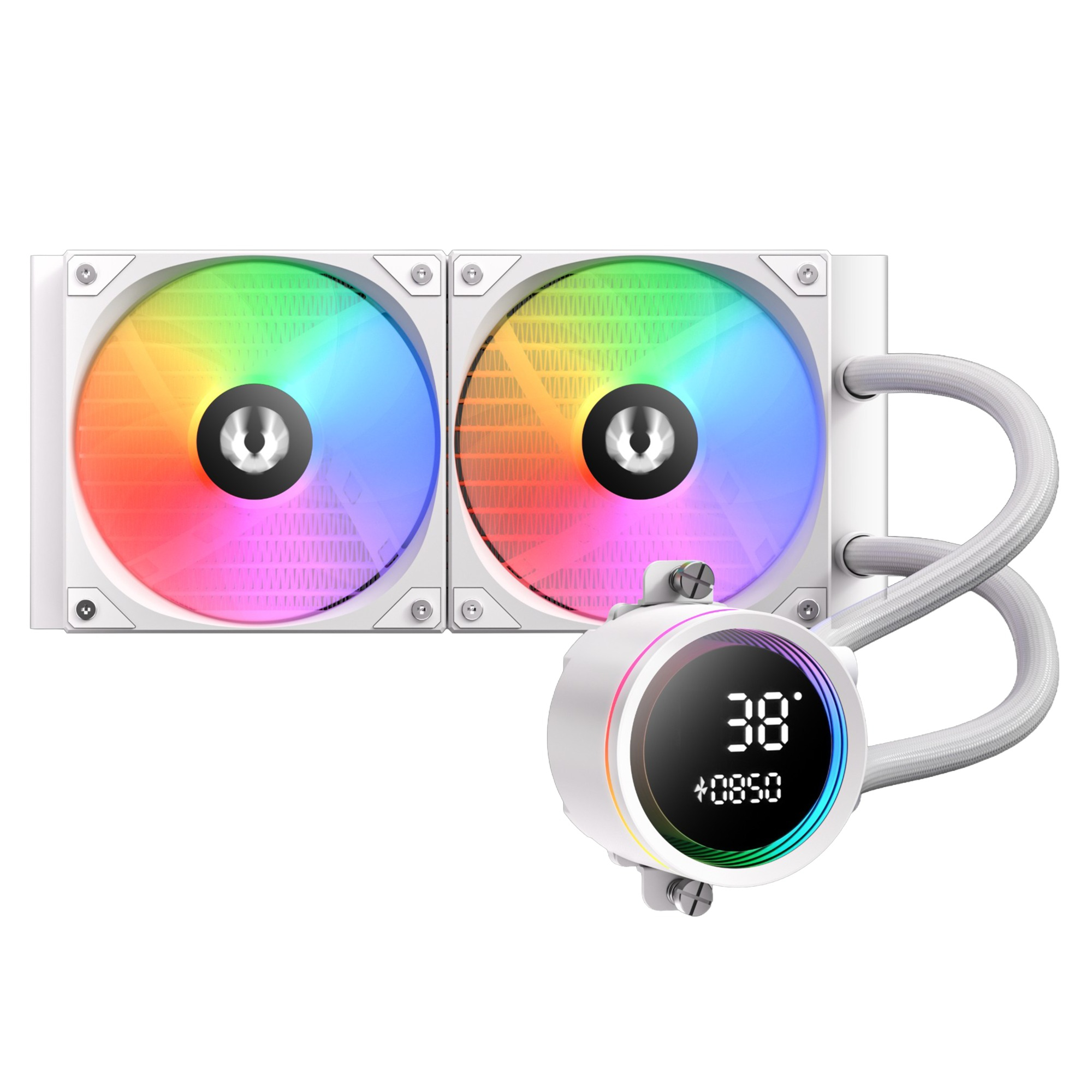 Bitfenix S12 DIGITAL 240 Beyaz ARGB 240mm İşlemci Sıvı Soğutucu