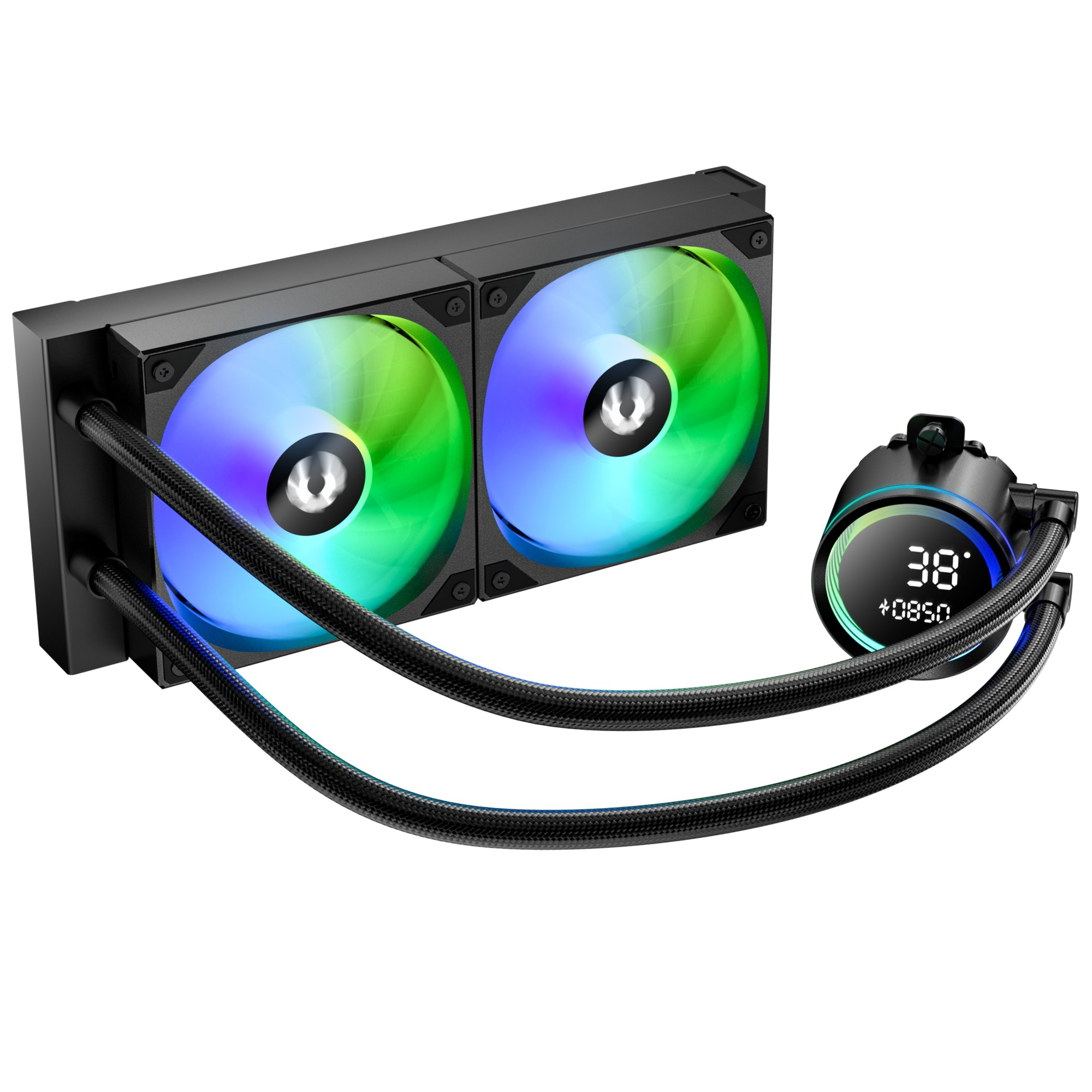 Bitfenix S12 DIGITAL 240 Siyah ARGB 240mm İşlemci Sıvı Soğutucu