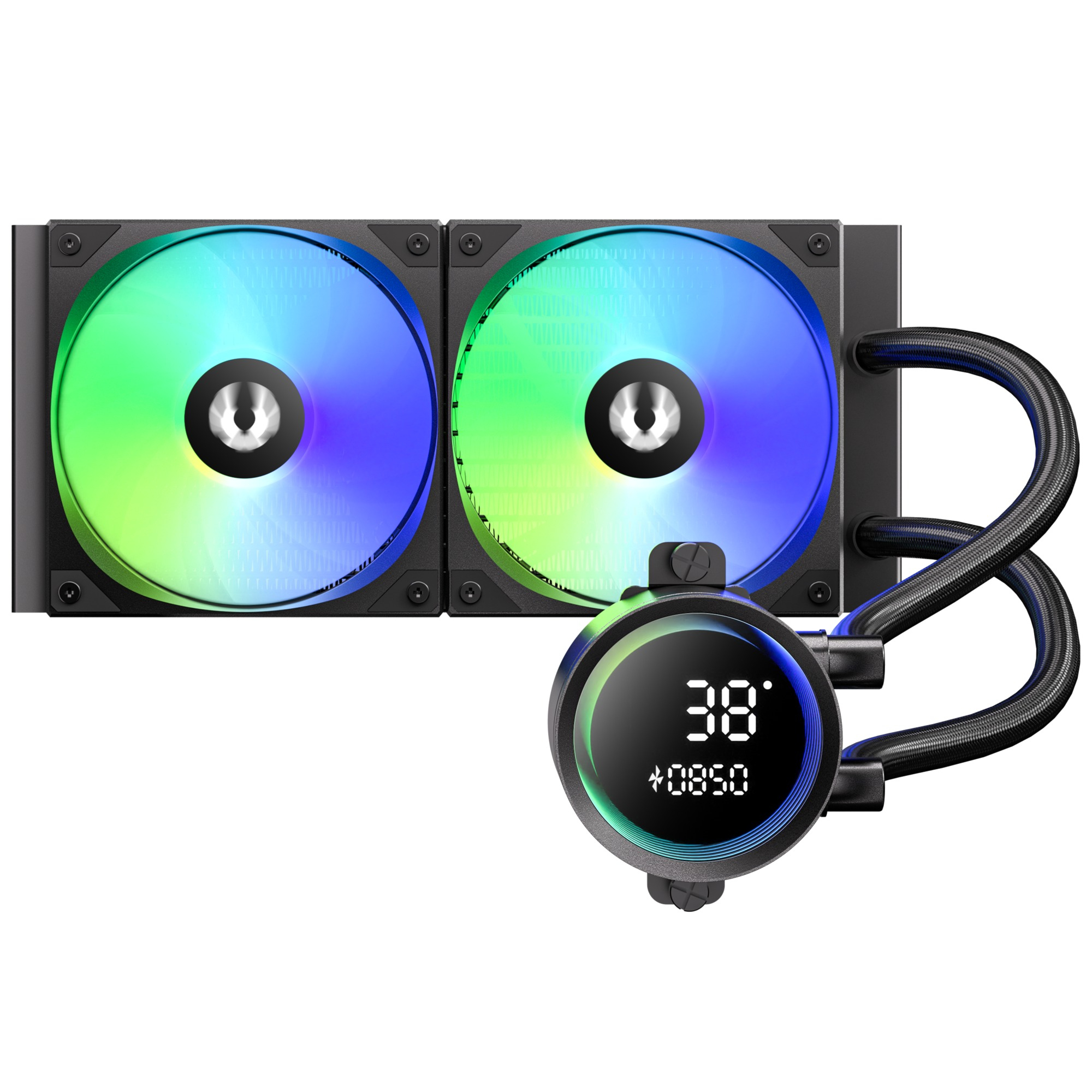 Bitfenix S12 DIGITAL 240 Siyah ARGB 240mm İşlemci Sıvı Soğutucu