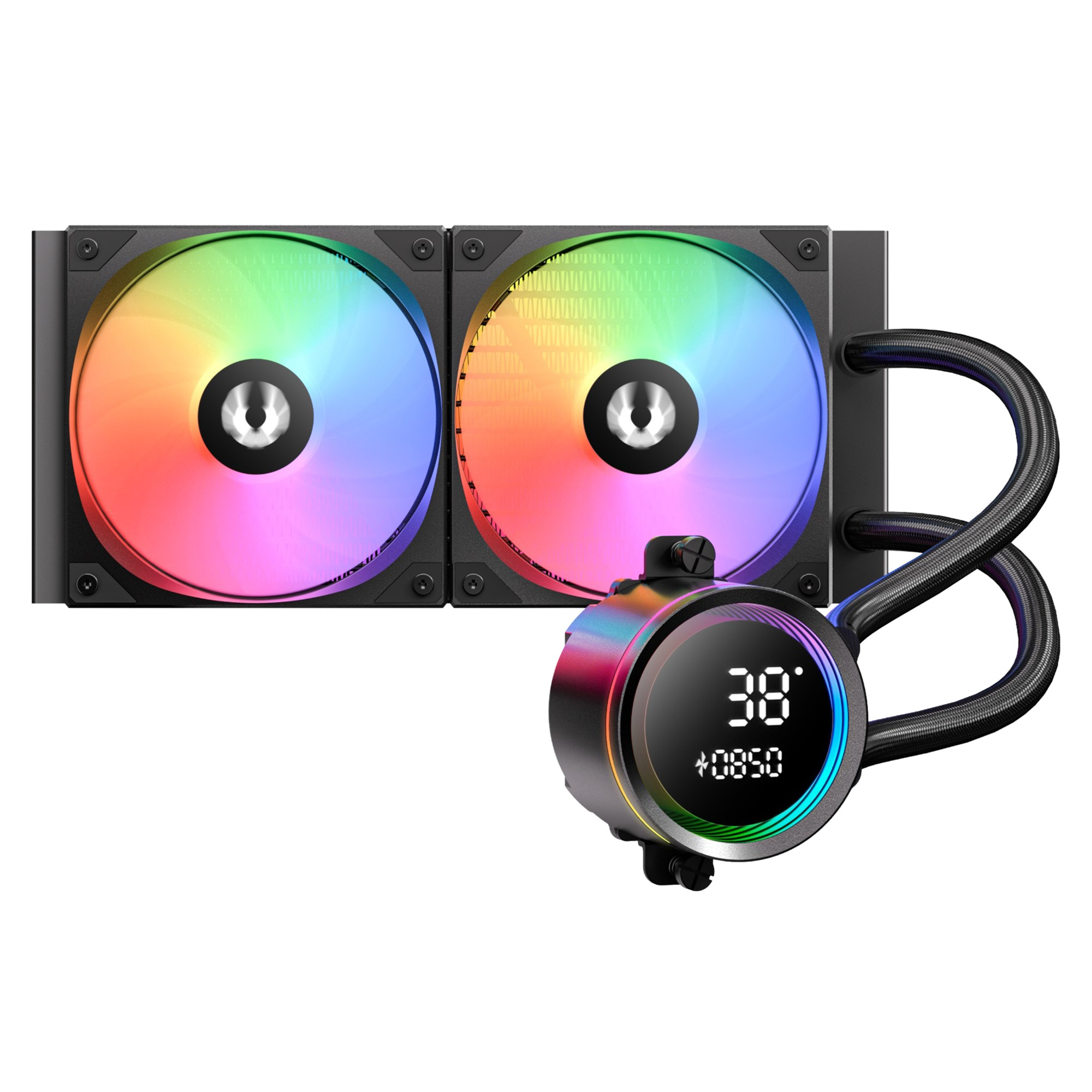 Bitfenix S12 DIGITAL 240 Siyah ARGB 240mm İşlemci Sıvı Soğutucu