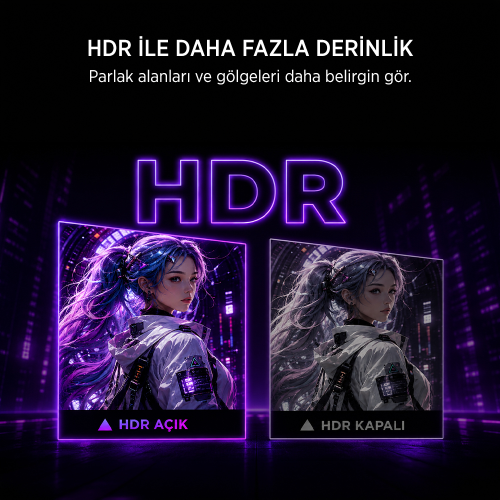 James Donkey Revon R50 24″ 300Hz 0.5Ms Fast VA Gaming Monitör (Ölü Pikselde Anında Değişim)