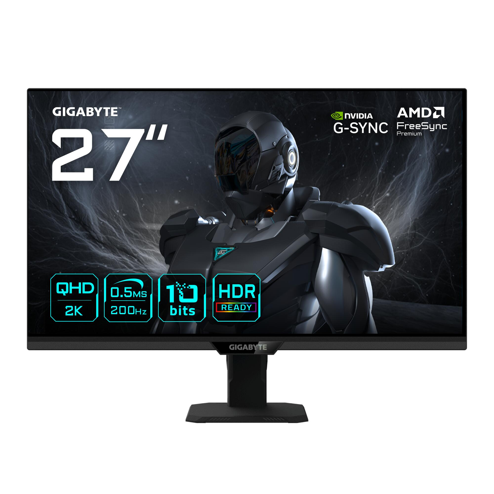 GIGABYTE G27Q20T 27″ 210Hz 0.5ms 2K G-SYNC FreeSync Premium HDR10 QHD SuperSpeed IPS Gaming (Oyuncu) Monitör