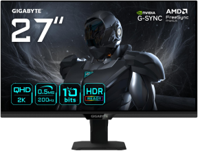GIGABYTE G27Q20T 27″ 210Hz 0.5ms 2K G-SYNC FreeSync Premium HDR10 QHD SuperSpeed IPS Gaming (Oyuncu) Monitör