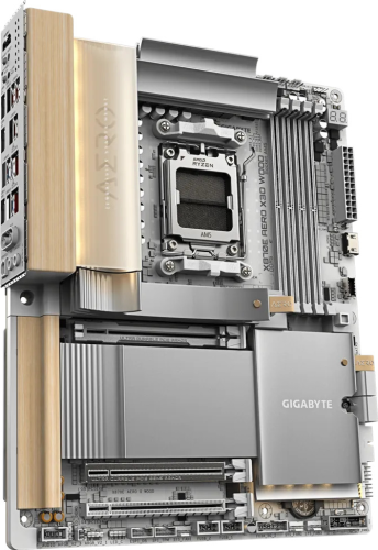 Gigabyte  X870E Aero  AMD AM5 ATX DK Wood Gaming (Oyuncu) Anakart
