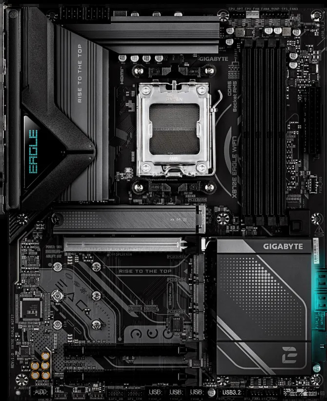Gigabyte  X870E Eagle WiFi7 AMD Gaming (Oyuncu) Anakart