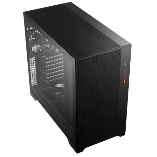 FSP CMT580B 650W 4x120mm Siyah Fan Temperli Cam ATX Mid-Tower Kasa