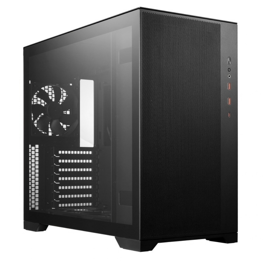FSP CMT580B 650W 4x120mm Siyah Fan Temperli Cam ATX Mid-Tower Kasa