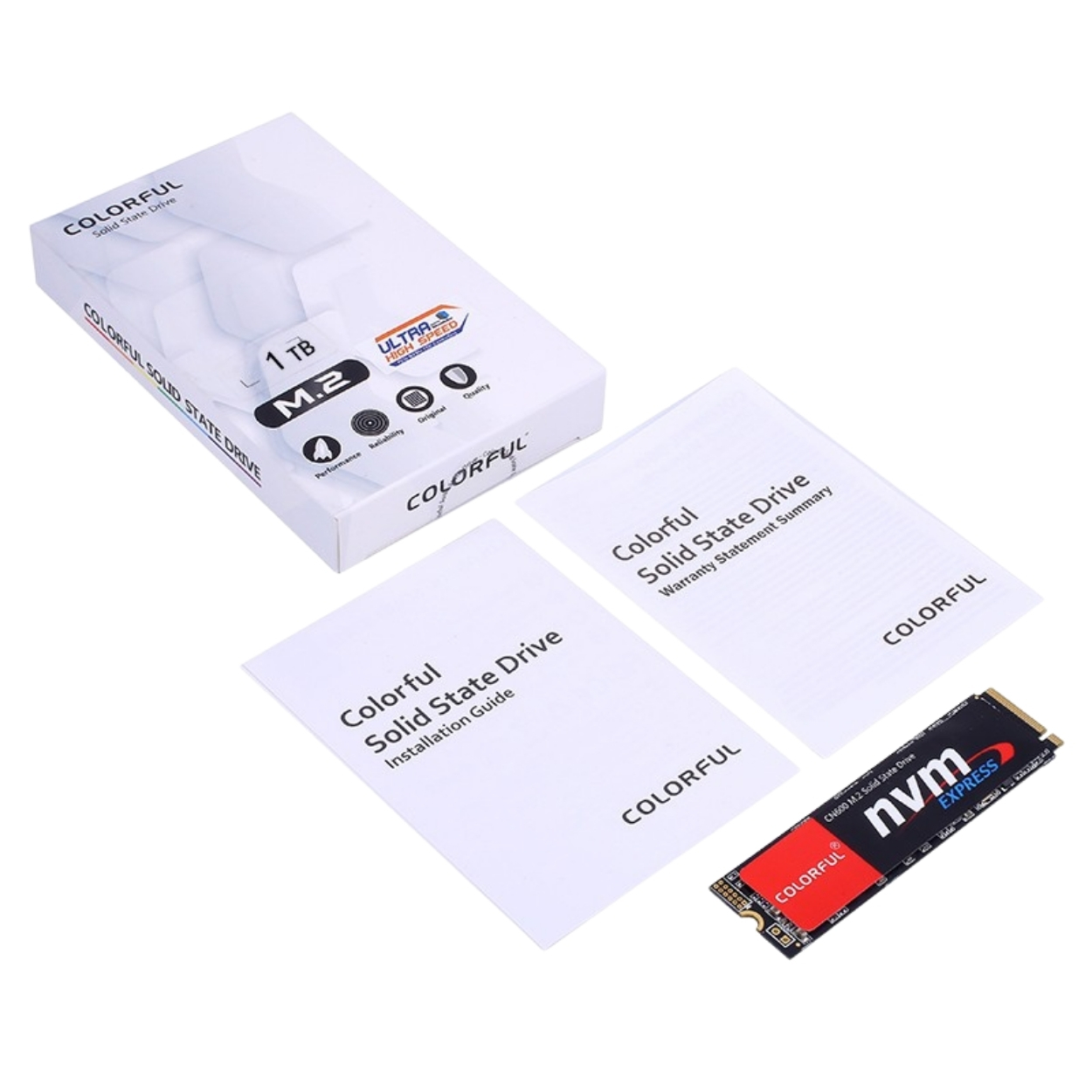 COLORFUL CN600 1TB 3200/2300MB/s M.2 NVMe SSD Disk