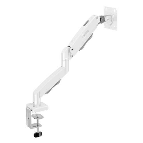 TITANPRO FL01-W 17″-32″ Amortisörlü Monitör Standı Beyaz
