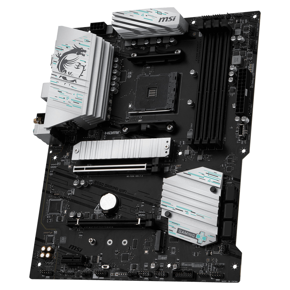 MSI B550 GAMING WIFI AMD AM4 DDR4 4400+(OC)MHz ATX Gaming (Oyuncu) Anakart