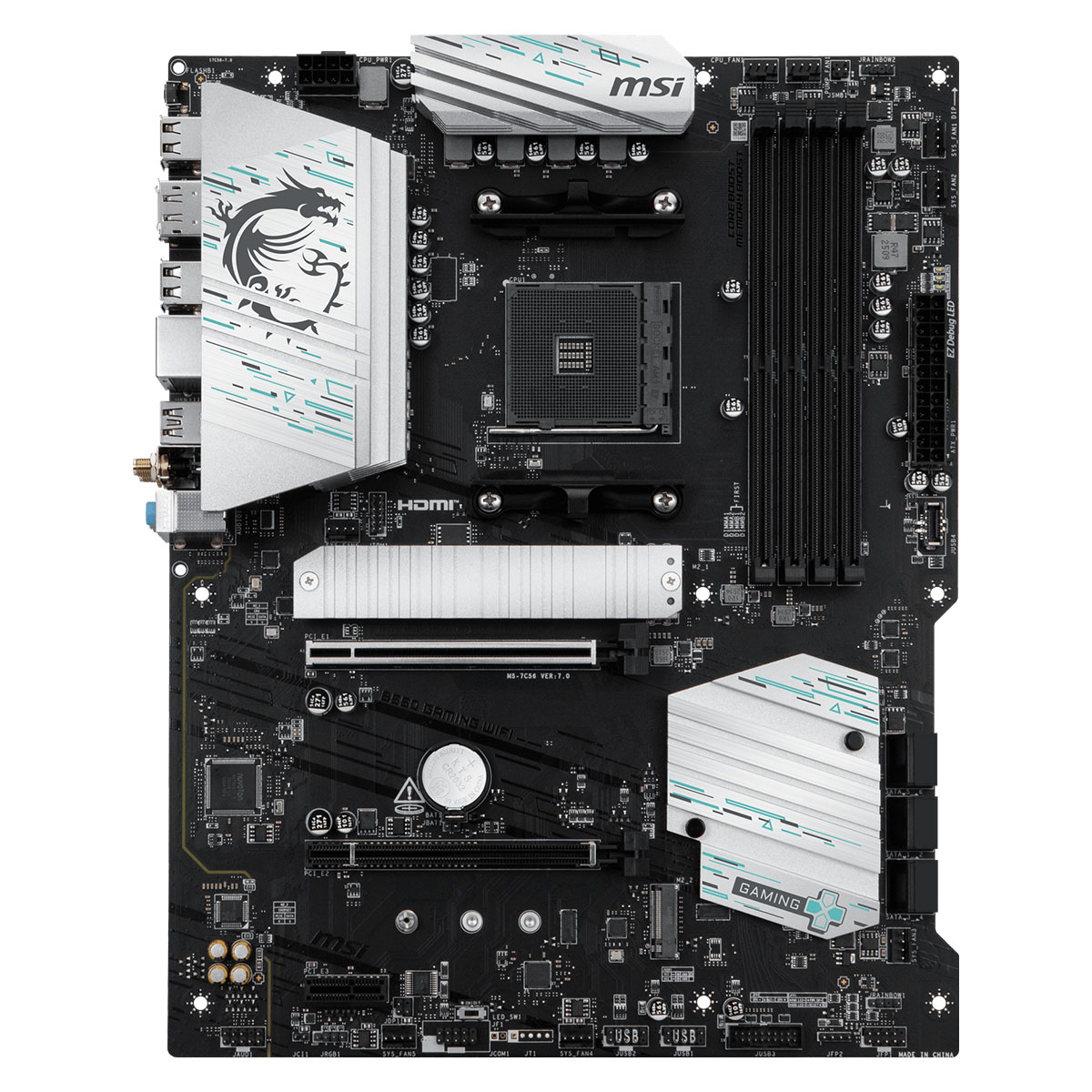 MSI B550 GAMING WIFI AMD AM4 DDR4 4400+(OC)MHz ATX Gaming (Oyuncu) Anakart