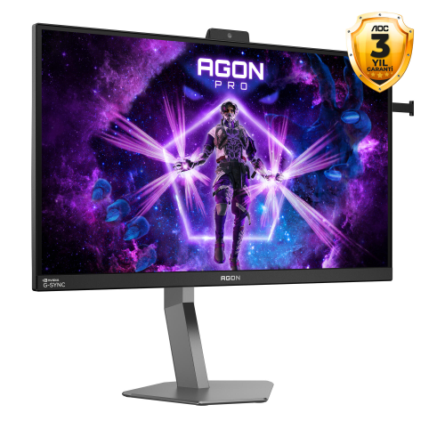 AOC AGON PRO AG276QGS2 27″ 360Hz 1ms G-Sync Pulsar QHD Fast IPS Gaming (Oyuncu) Monitör
