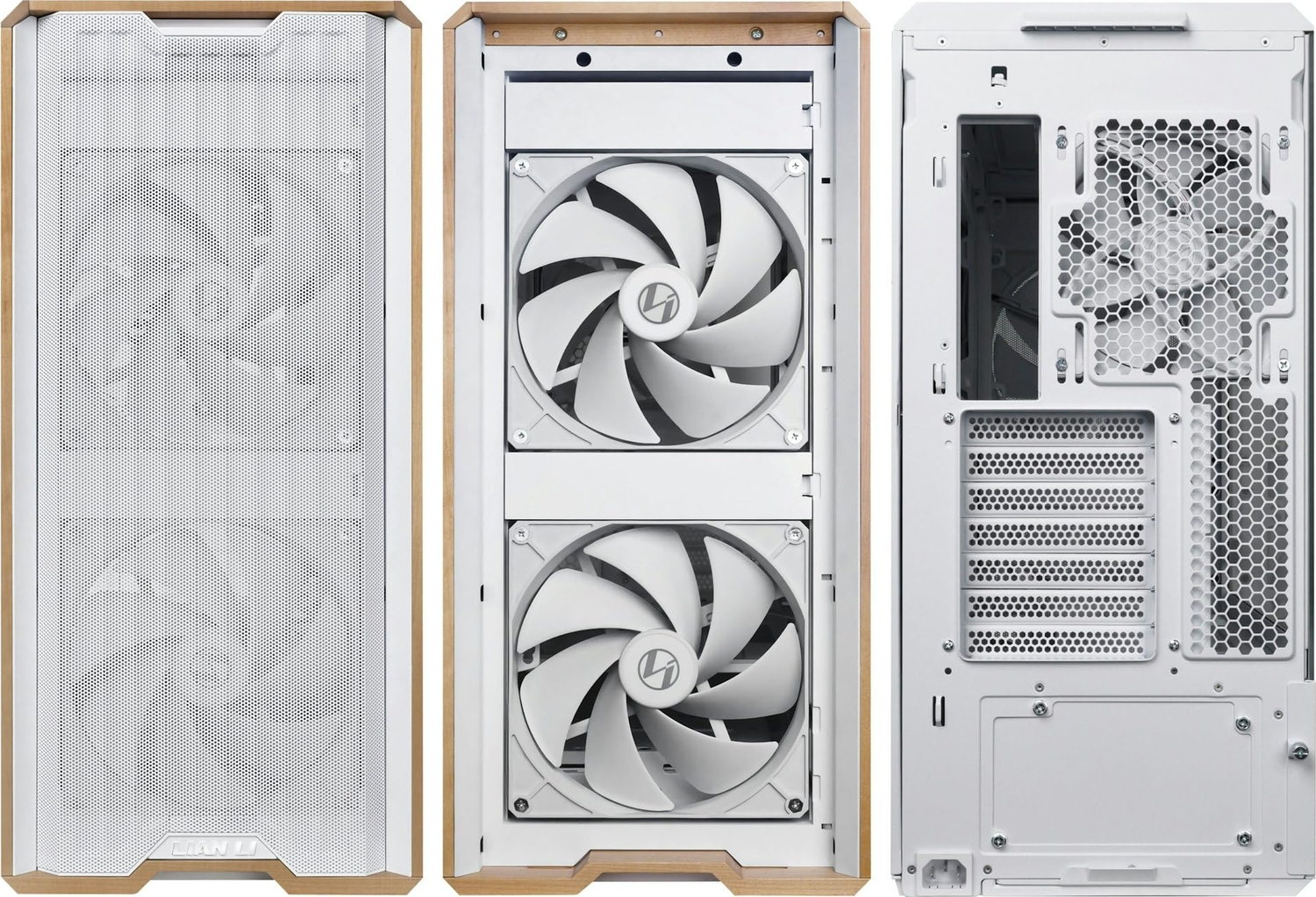 Lian Li Lancool 217 Beyaz E-ATX Mid-Tower Kasa