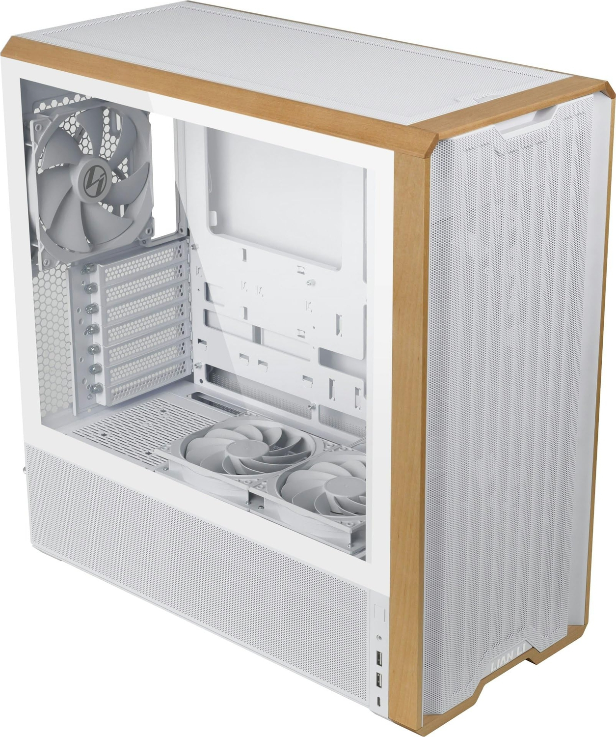 Lian Li Lancool 217 Beyaz E-ATX Mid-Tower Kasa