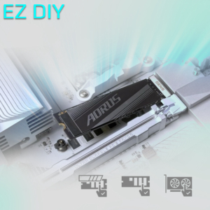 Gigabyte B850 AORUS ELITE ICE WIFI7 Soket AM5 8200MHz(OC) ATX Gaming Anakart