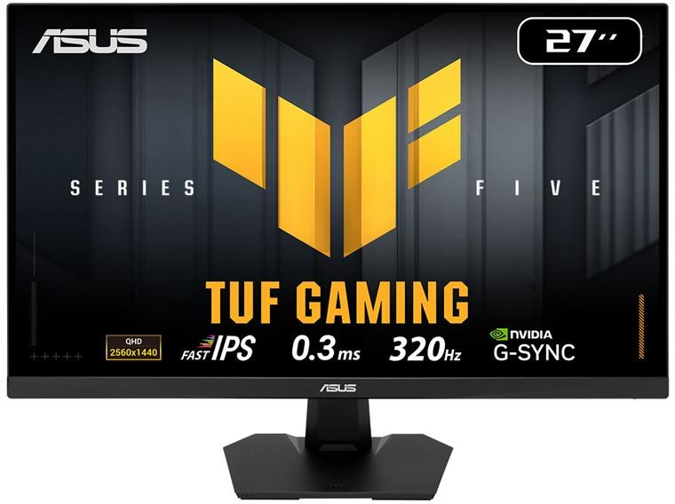 ASUS TUF GAMING VG27AQM5F 27″ 320Hz 1ms HDMI DP AdaptiveSync HDR10 QHD Fast IPS Gaming Monitör