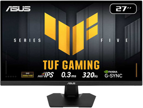 ASUS TUF GAMING VG27AQM5F 27″ 320Hz 1ms HDMI DP AdaptiveSync HDR10 QHD Fast IPS Gaming Monitör