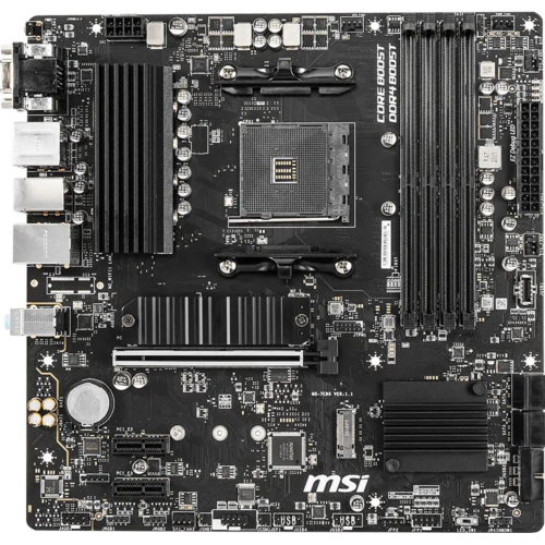 MSI PRO B550M-P AMD B550 Soket AM4 DDR4 4400(OC) MHz m-ATX Gaming (Oyuncu) Anakart