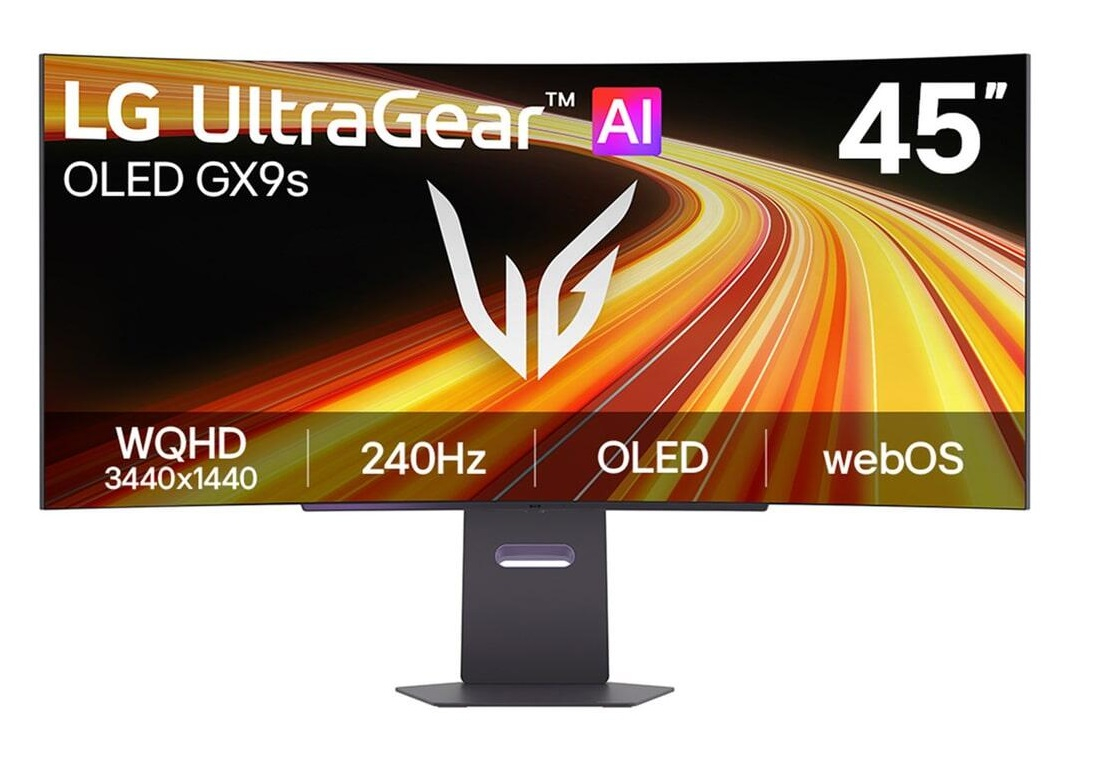 LG UltraGear 45GX90SB-B 45″ 240Hz 0.03ms G-Sync FreeSync Premium Pro 800R Curved WQHD OLED Akıllı Gaming (Oyuncu) Monitör