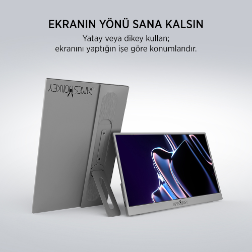 James Donkey JDP Air 15.6″ 60Hz IPS FHD Type C/HDMI Taşınabilir Monitör (Ölü Pikselde Anında Değişim)