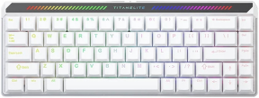 FGG Madlions Titan 68 Turbo Glimmer Switch Beyaz Klavye (Manyetik Switch / HE) 