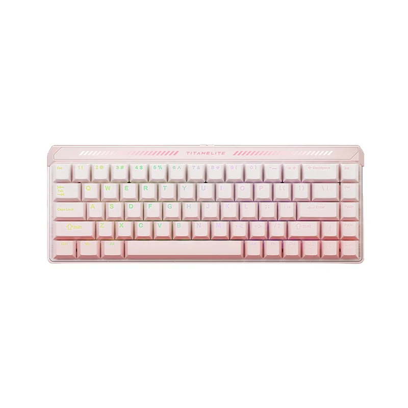 FGG Madlions Titan 68 Turbo Glimmer Switch Pembe Klavye (Manyetik Switch / HE) 