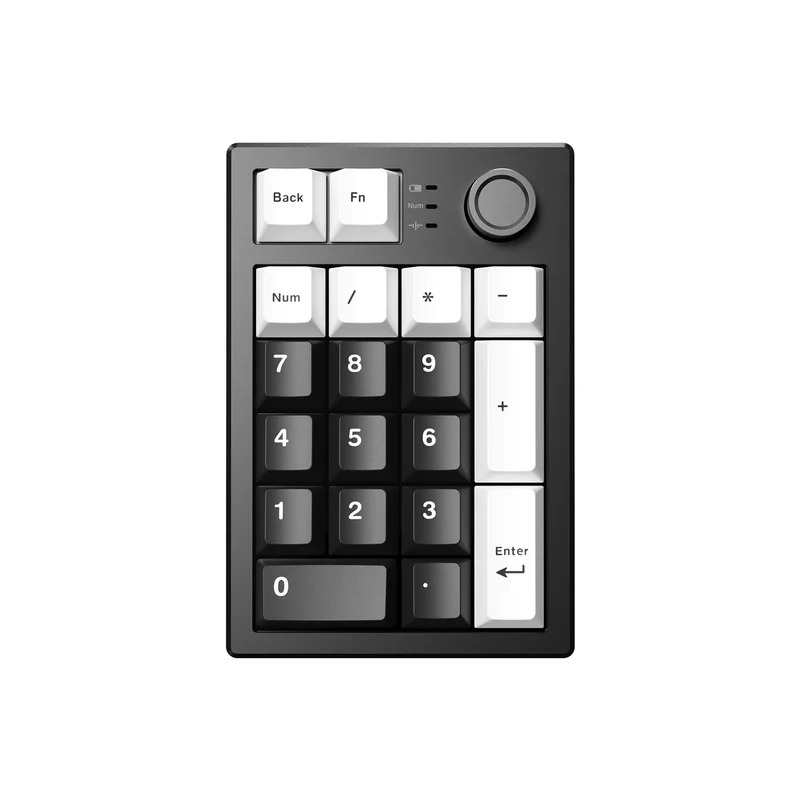 YUNZII AL21 Alüminyum Siyah Cocoa Cream V2 Switch Numpad