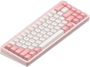 Nuphy Halo75 V2 IO Series Mekanik Klavye Brown Max Pembe 