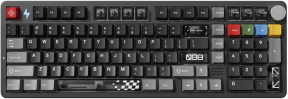 YUNZII AL98 Pro Alüminyum Mekanik Klavye Siyah Cocoa Cream V2 Switch